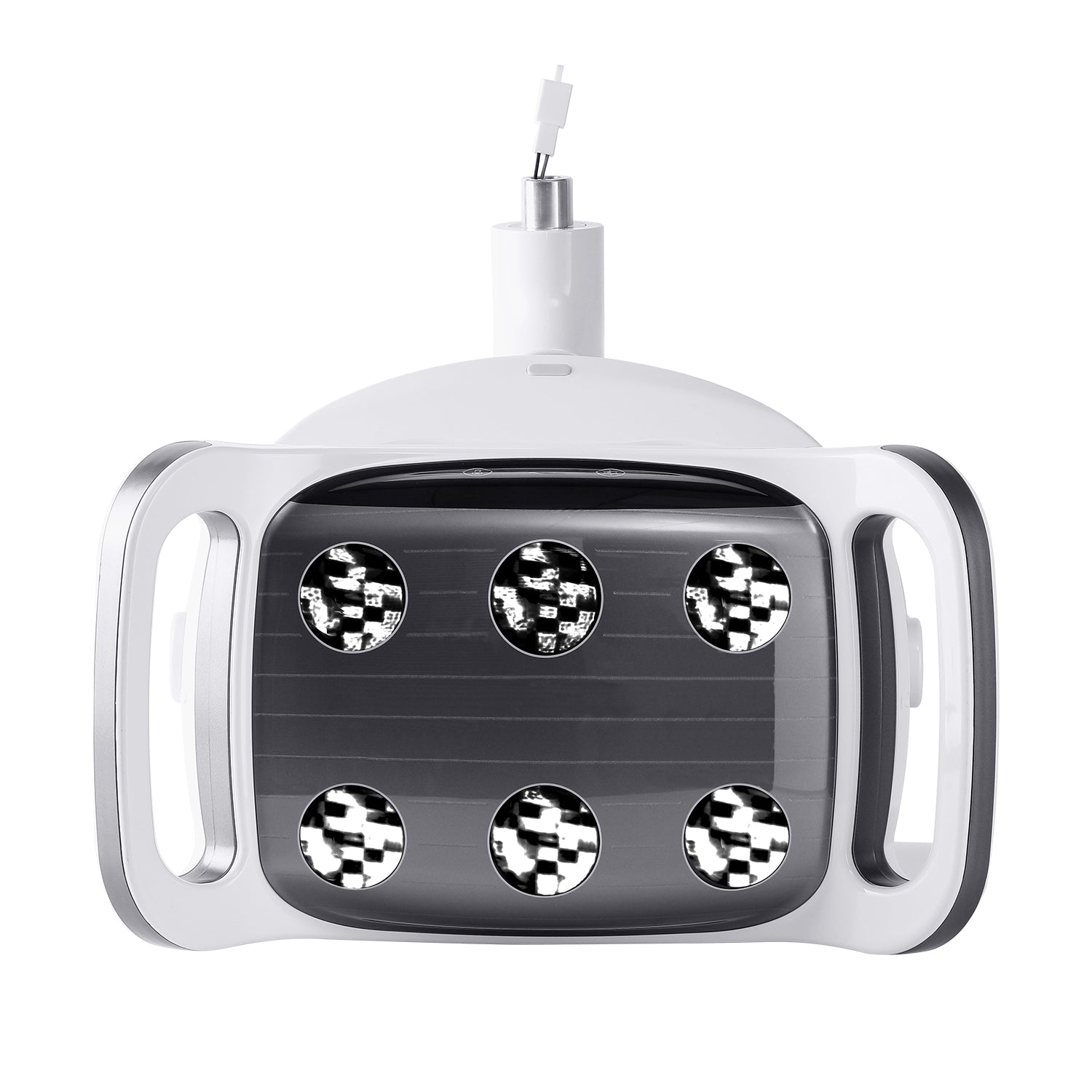 Dental LED Oral Light Lamp with LCD Display 6 Lights 9W Dual-Color Adjustable for Dental Unit Chair - azdentall.com