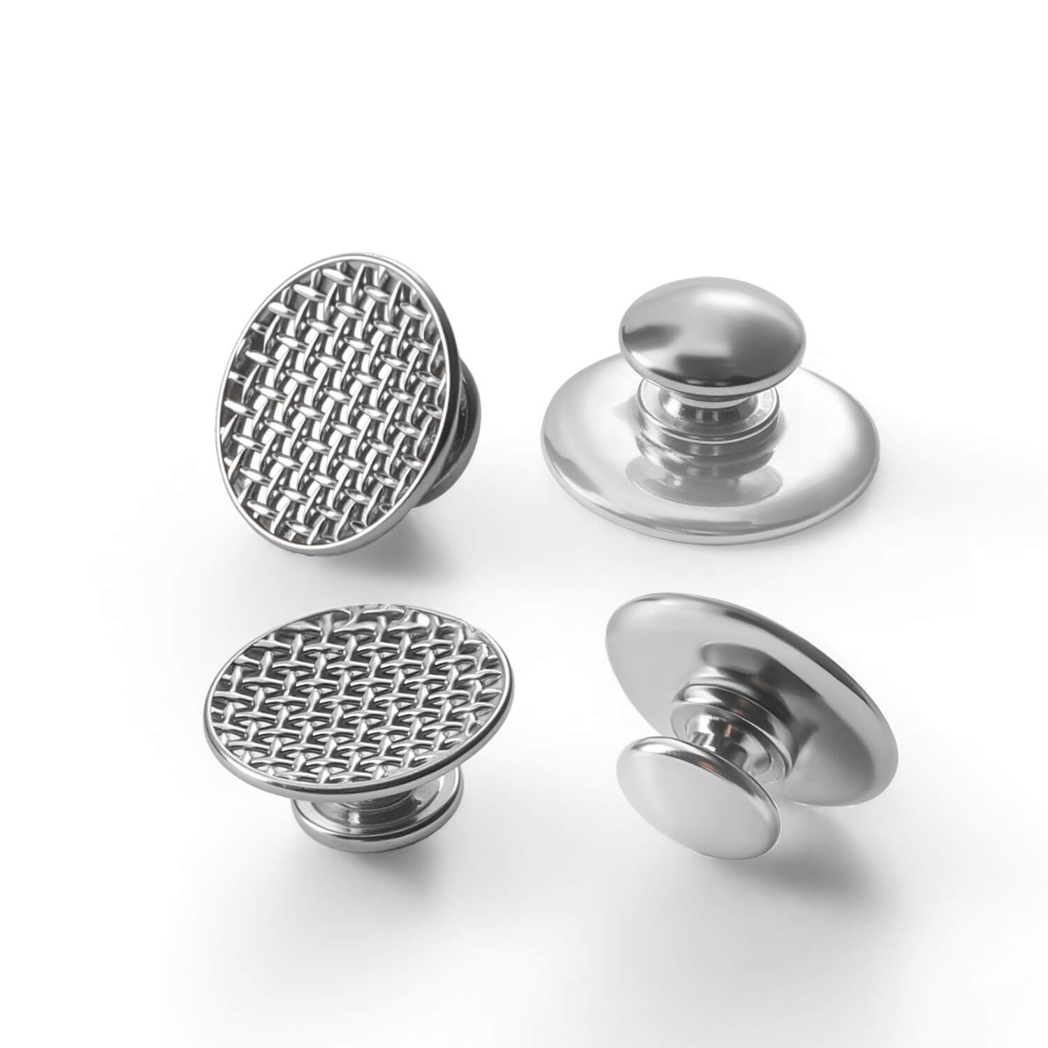 AZDENT Orthodontic Metal Lingual Button Bondable Round Base 50pcs/Box - azdentall.com