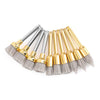 Dental Polishing Brush Flat/Sharp/Bowl For Contra Angle Handpiece Aluminium Oxide 10pcs/Kit - azdentall.com