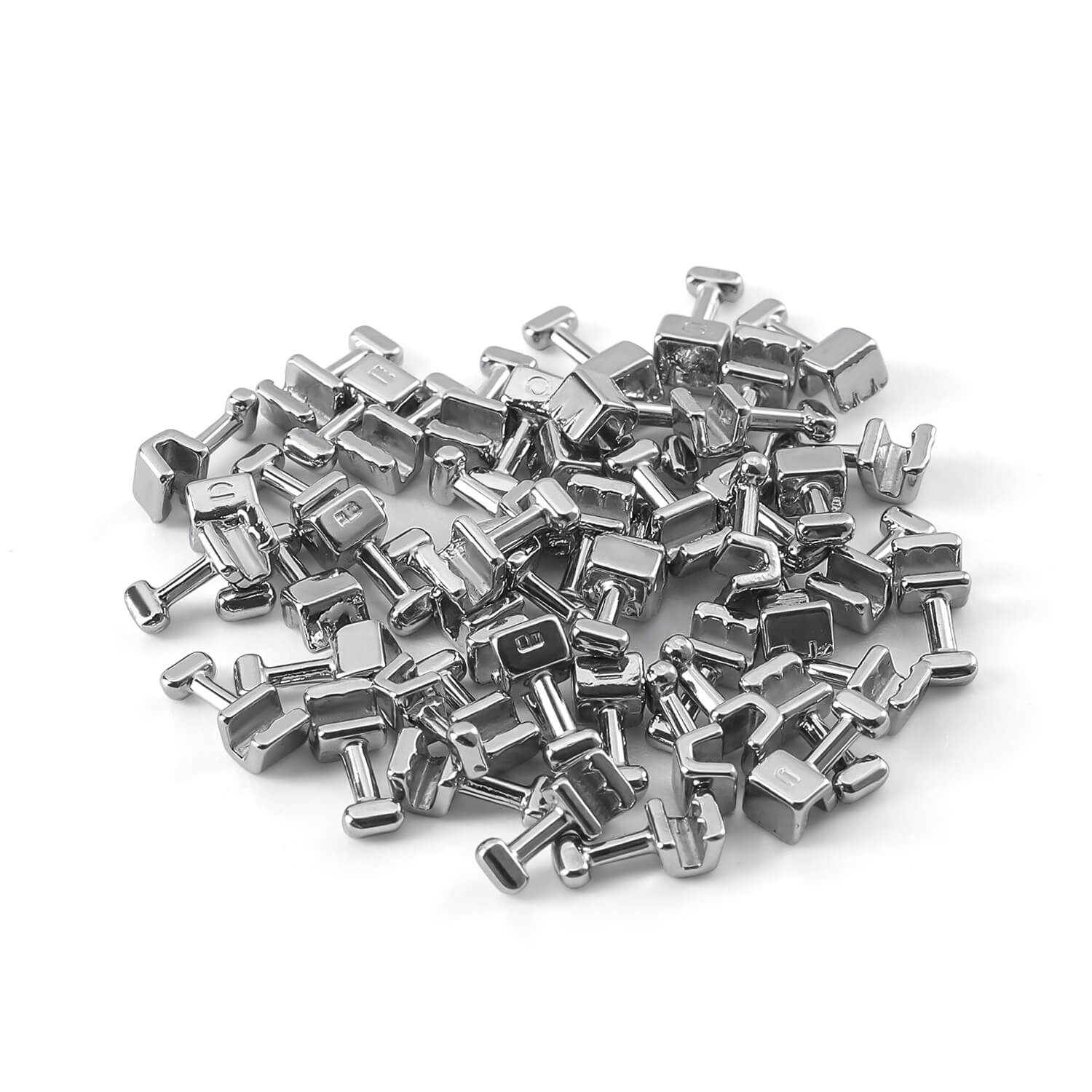 AZDENT Orthodontic Crimpable Hooks General T Type 50Pcs/Box - azdentall.com