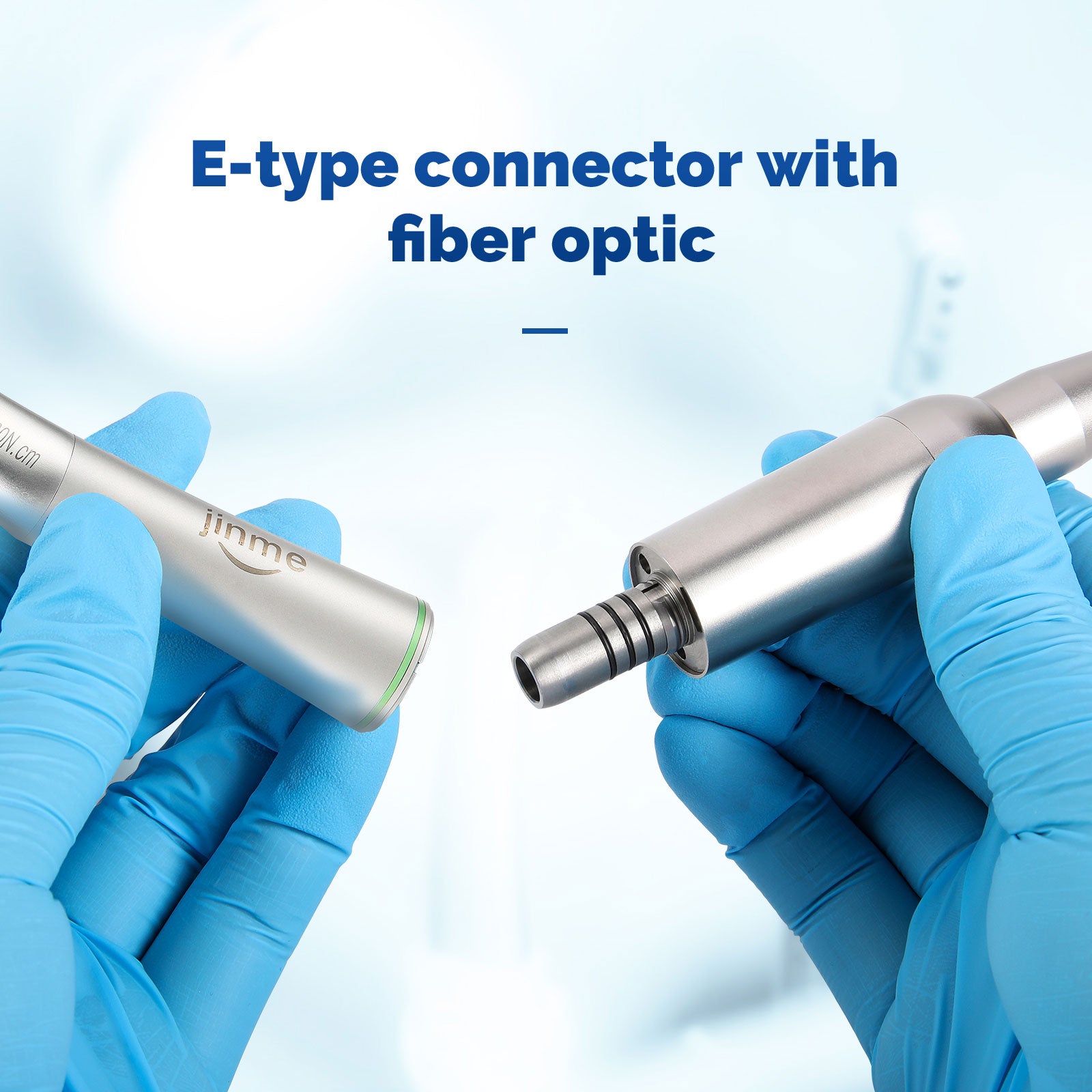 Jinme L Fiber Optic LED 20:1 Implant Contra Angle Low Speed Handpiece - azdentall.com