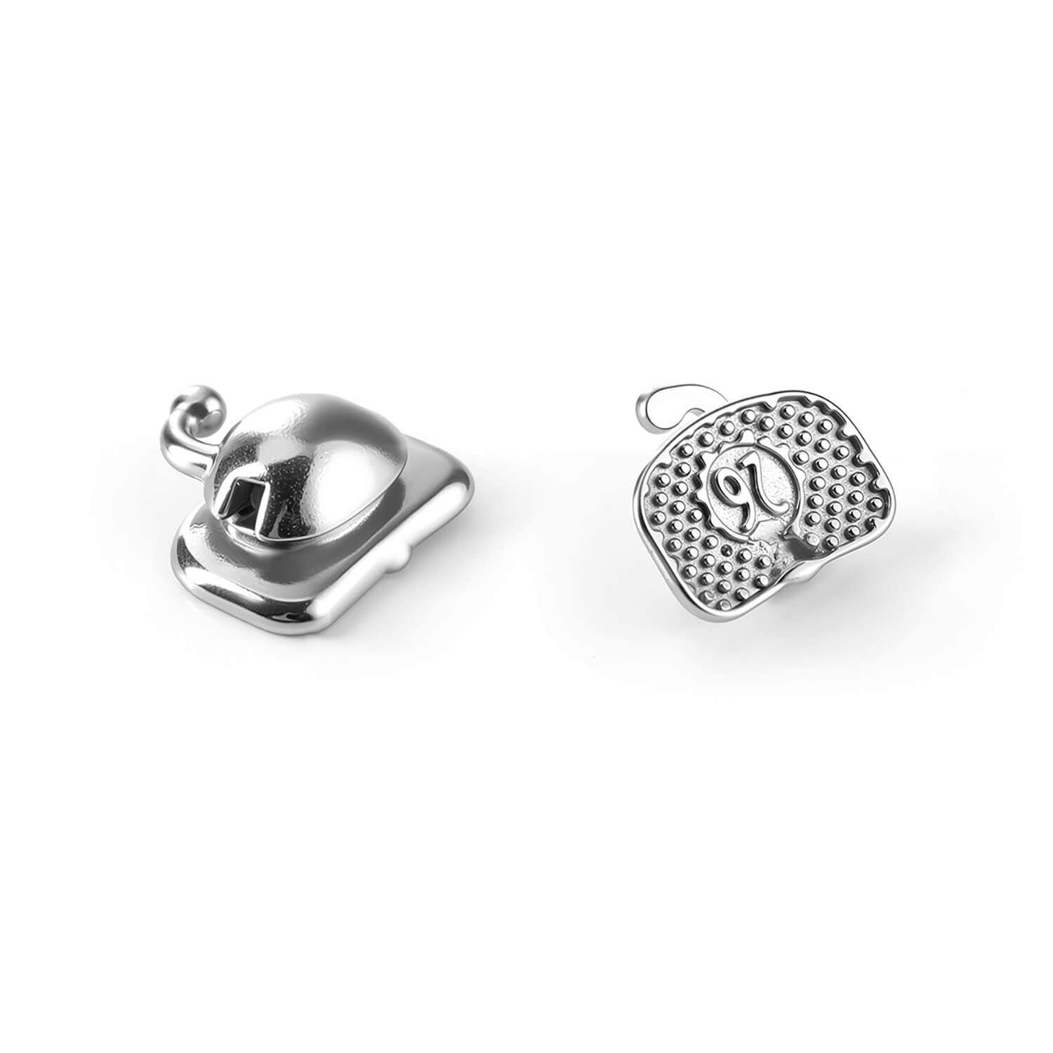 AZDENT Spherical Buccal Tube 1st Molar Bondable Monoblock Non-Convertible Single Roth/MBT 0.022 20Sets/Box - azdentall.com
