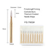 Dental Carbide Burs FG 7902 Needle Shaped Trimming & Finishing 10pcs/Box - azdentall.com