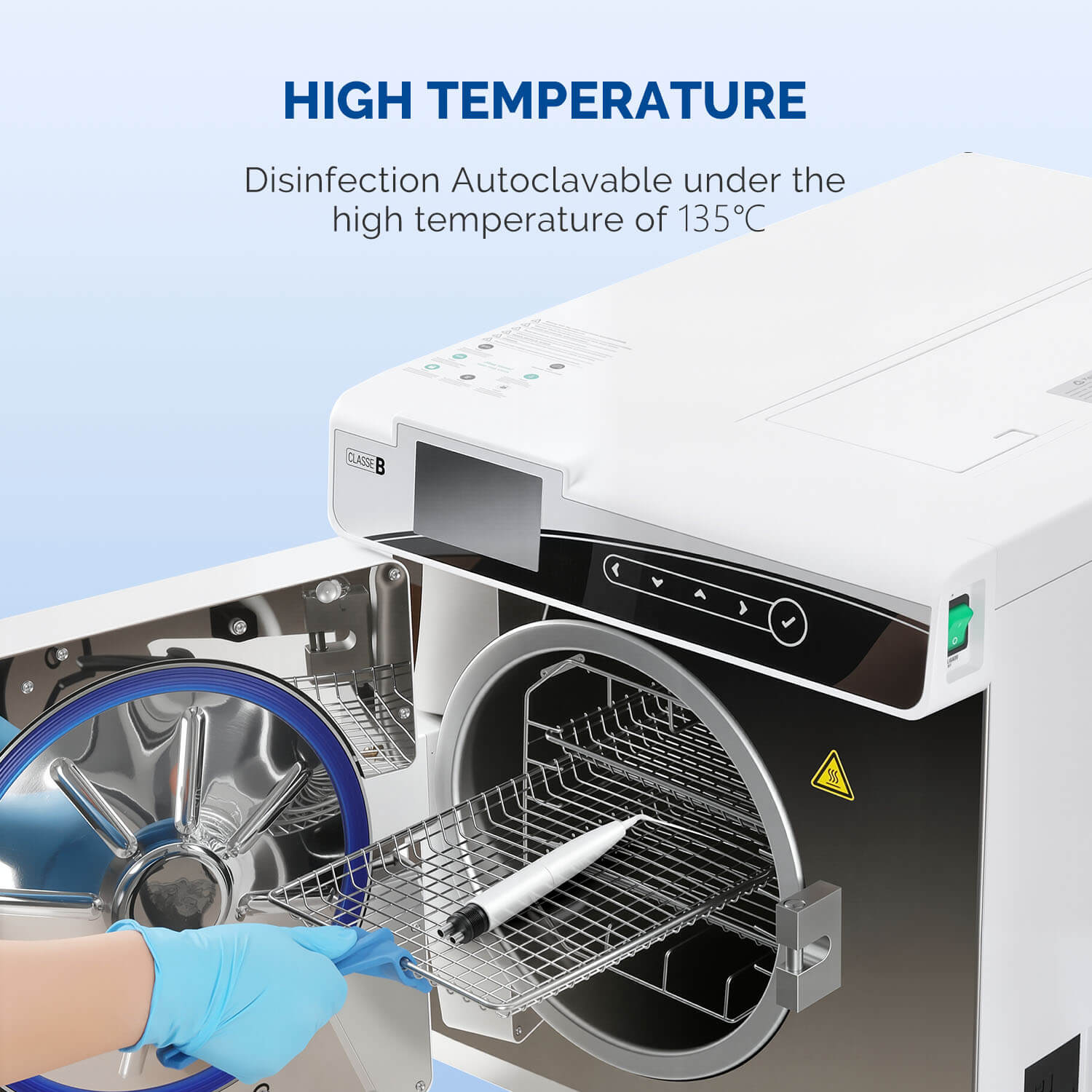 Dental Air Scaler Handpiece Activation Irrigation Perio Scaling With 5pcs Endo Plastic Tips 2/4 Holes - azdentall.com