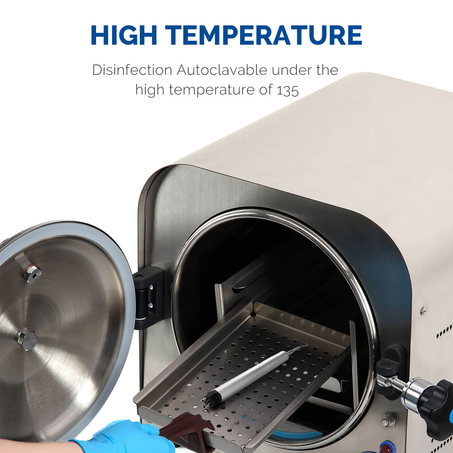 Dental Air Scaler Handpiece with 3 Tips 2/4 Holes - azdentall.com