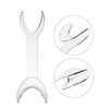 Dental T-Shape Double Head Cheek Retractors Mouth Opener Large & Small Transparent 4Pcs/Set - azdentall.com