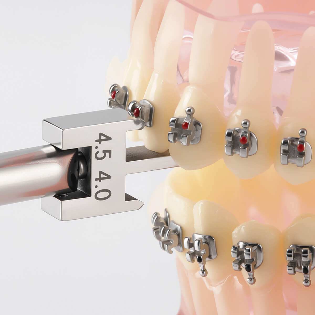 Dental Orthodontic Brackets Position Gauge Stainless Steel S/M/L 1PC - azdentall.com
