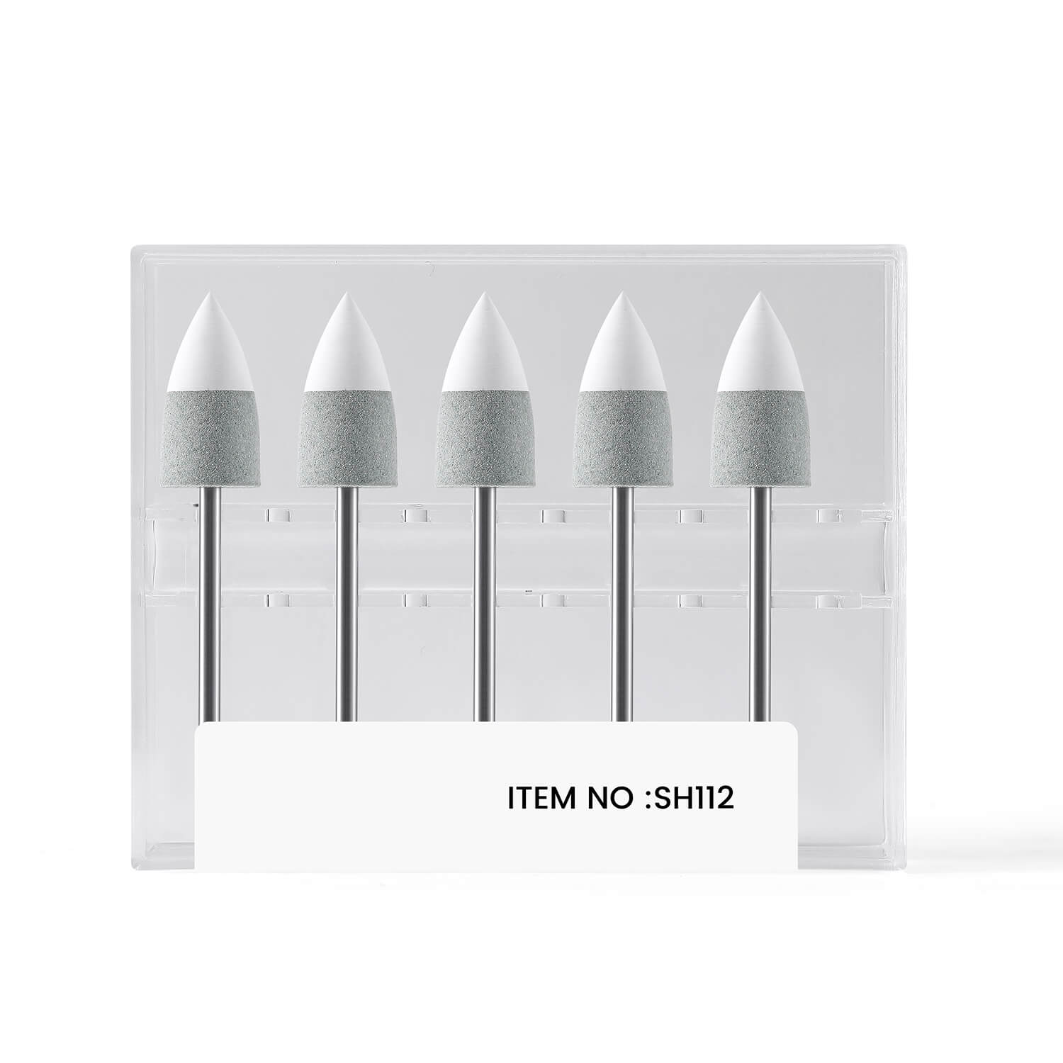 Dental Silicone Polishing Wheel Point Kit for Zirconia HP2.35mm 5Pcs/Kit - azdentall.com