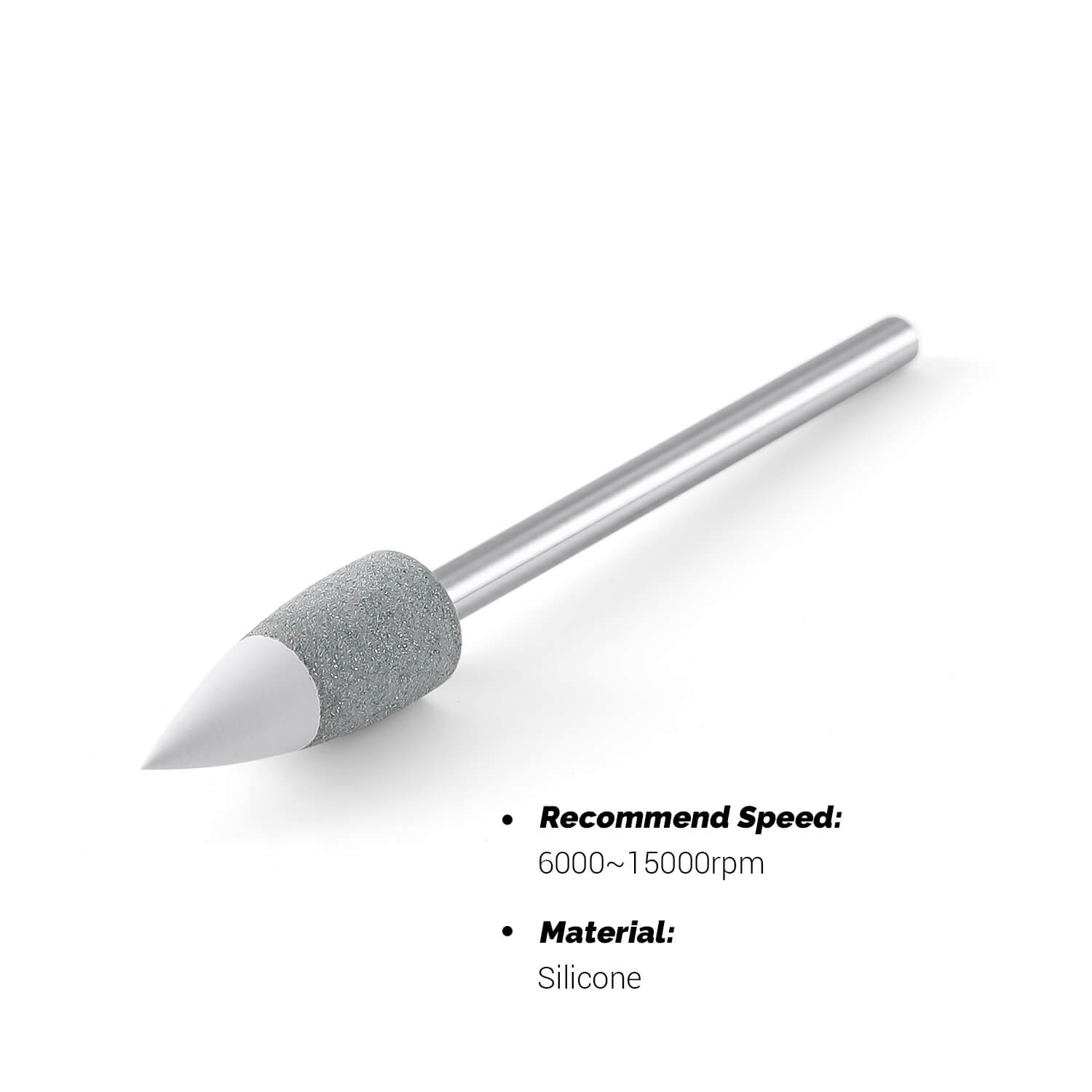 Dental Silicone Polishing Wheel Point Kit for Zirconia HP2.35mm 5Pcs/Kit - azdentall.com