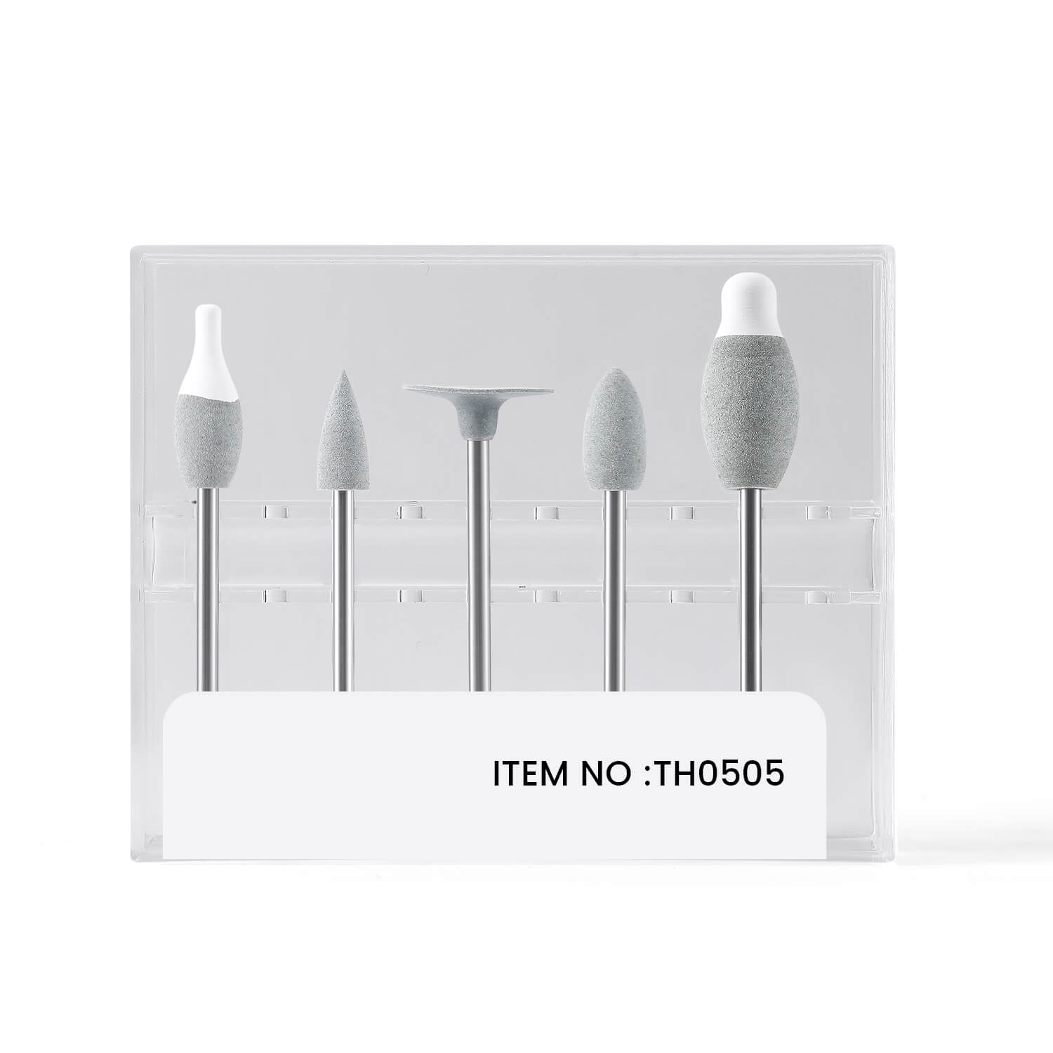 Dental Silicone Polishing Wheel Point Kit for Zirconia HP2.35mm 5Pcs/Kit - azdentall.com
