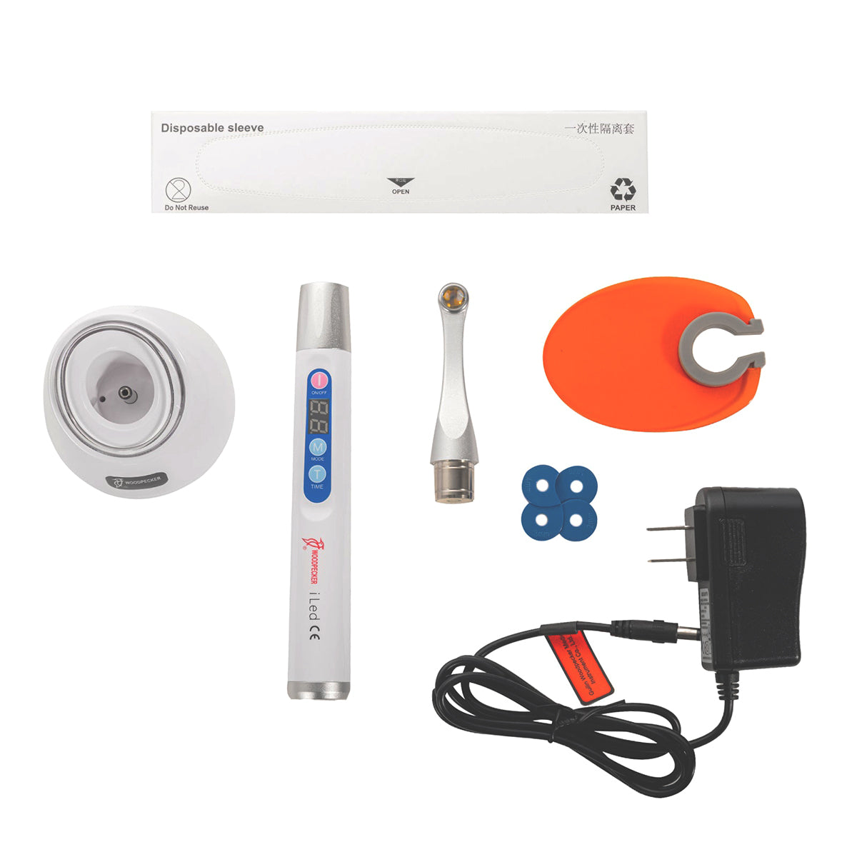 Woodpecker iLED Max Curing Light Cordless Upgraded Focused Light 2500mW/cm2 - azdentall.com