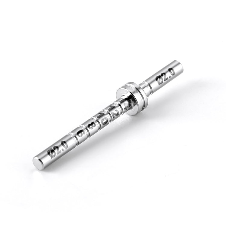 Dental Implant Depth Gauge Pin Stainless Steel Double Head 2.0/2.0mm 1pc/Pack - azdentall.com