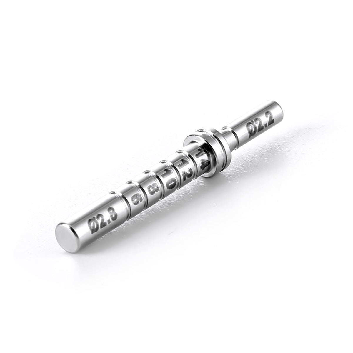 Dental Implant Depth Gauge Pin Stainless Steel Double Head 2.2/2.8mm 1pc/Pack - azdentall.com