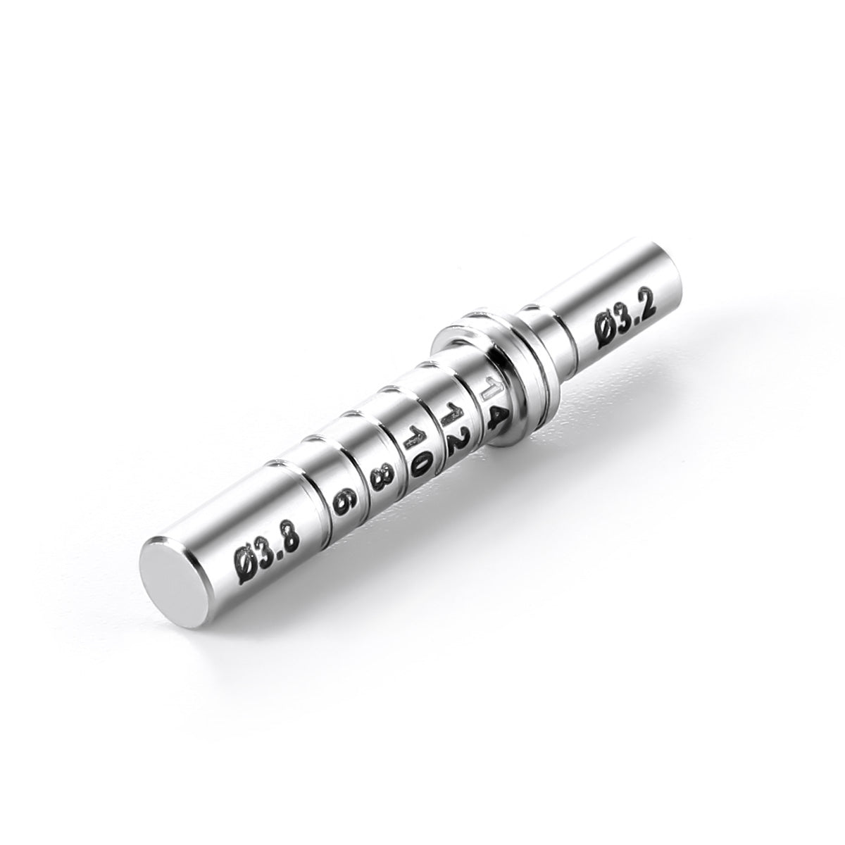 Dental Implant Depth Gauge Pin Stainless Steel Double Head 3.2/3.8mm 1pc/Pack - azdentall.com