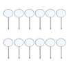 Dental Ultra Clear Mouth Mirror Colorful Plastic/Metal Heads & Handle - azdentall.com
