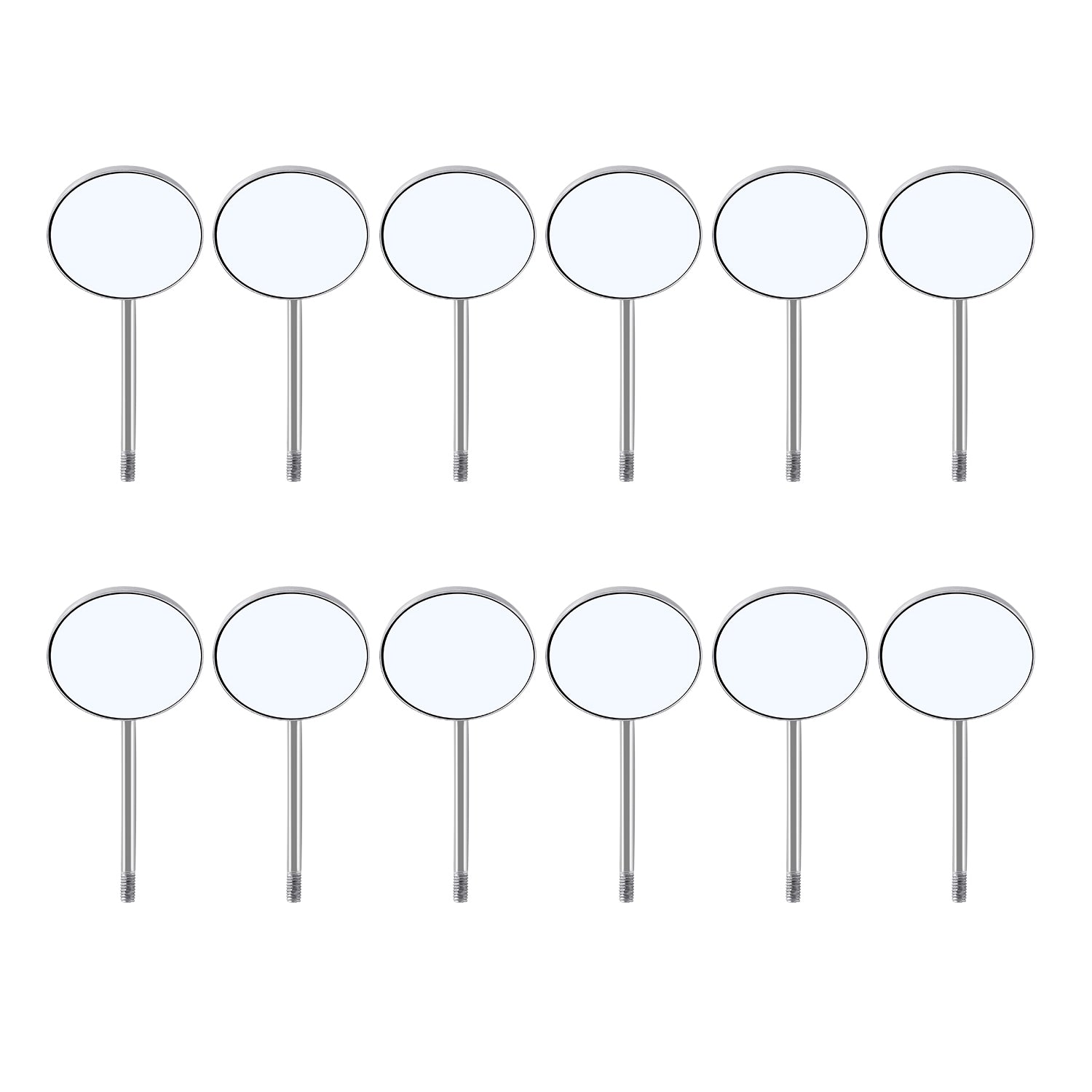 Dental Ultra Clear Mouth Mirror Colorful Plastic/Metal Heads & Handle - azdentall.com