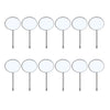 Dental Ultra Clear Mouth Mirror Colorful Plastic/Metal Heads & Handle - azdentall.com