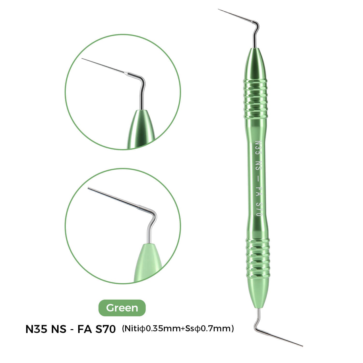 Dental Endodontic Hand Plugger Tips Obturation Root Canal Filling Instrument - azdentall.com