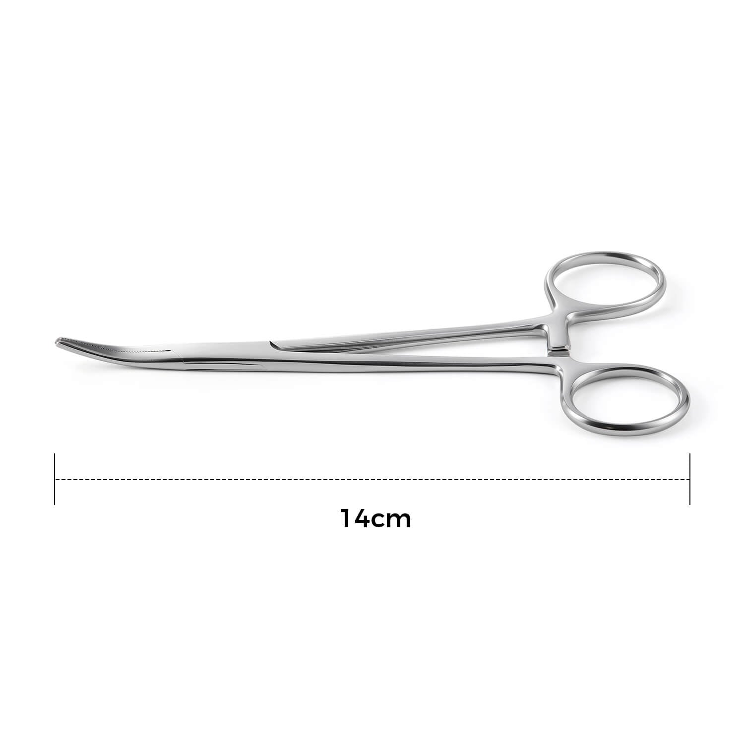 Dental Surgical Hemostatic Forceps Stainless Steel Curved/Straight Tip