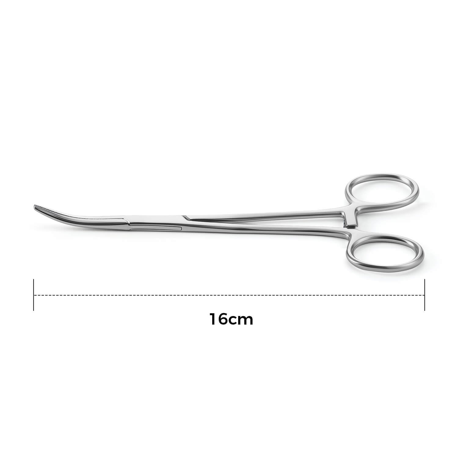 Dental Surgical Hemostatic Forceps Stainless Steel Curved/Straight Tip