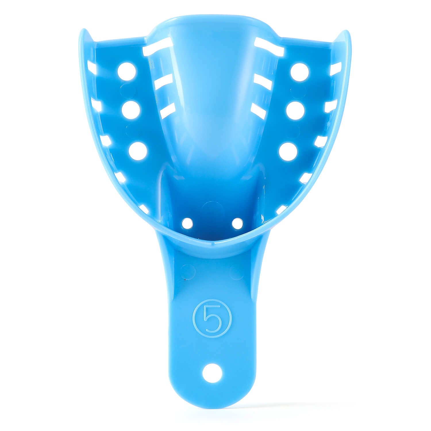 Dental Impression Trays Plastic Perforated Autoclavable 10 Sizes 12pcs/Bag - azdentall.com