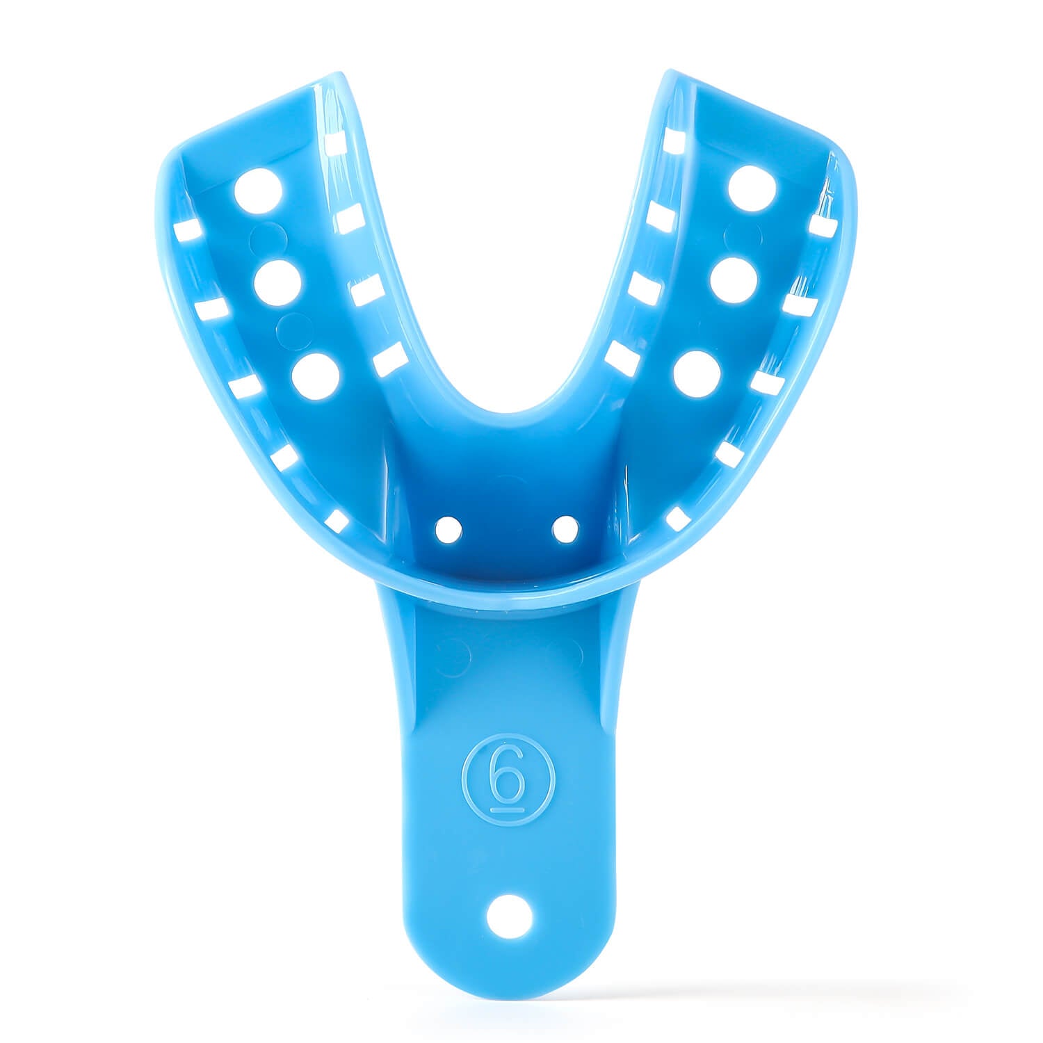 Dental Impression Trays Plastic Perforated Autoclavable 10 Sizes 12pcs/Bag - azdentall.com
