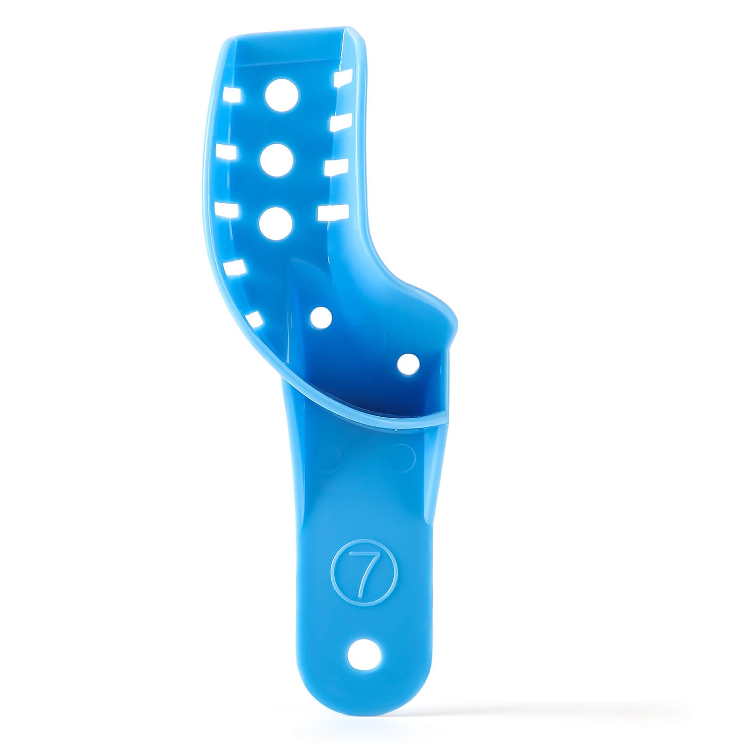 Dental Impression Trays Plastic Perforated Autoclavable 10 Sizes 12pcs/Bag - azdentall.com