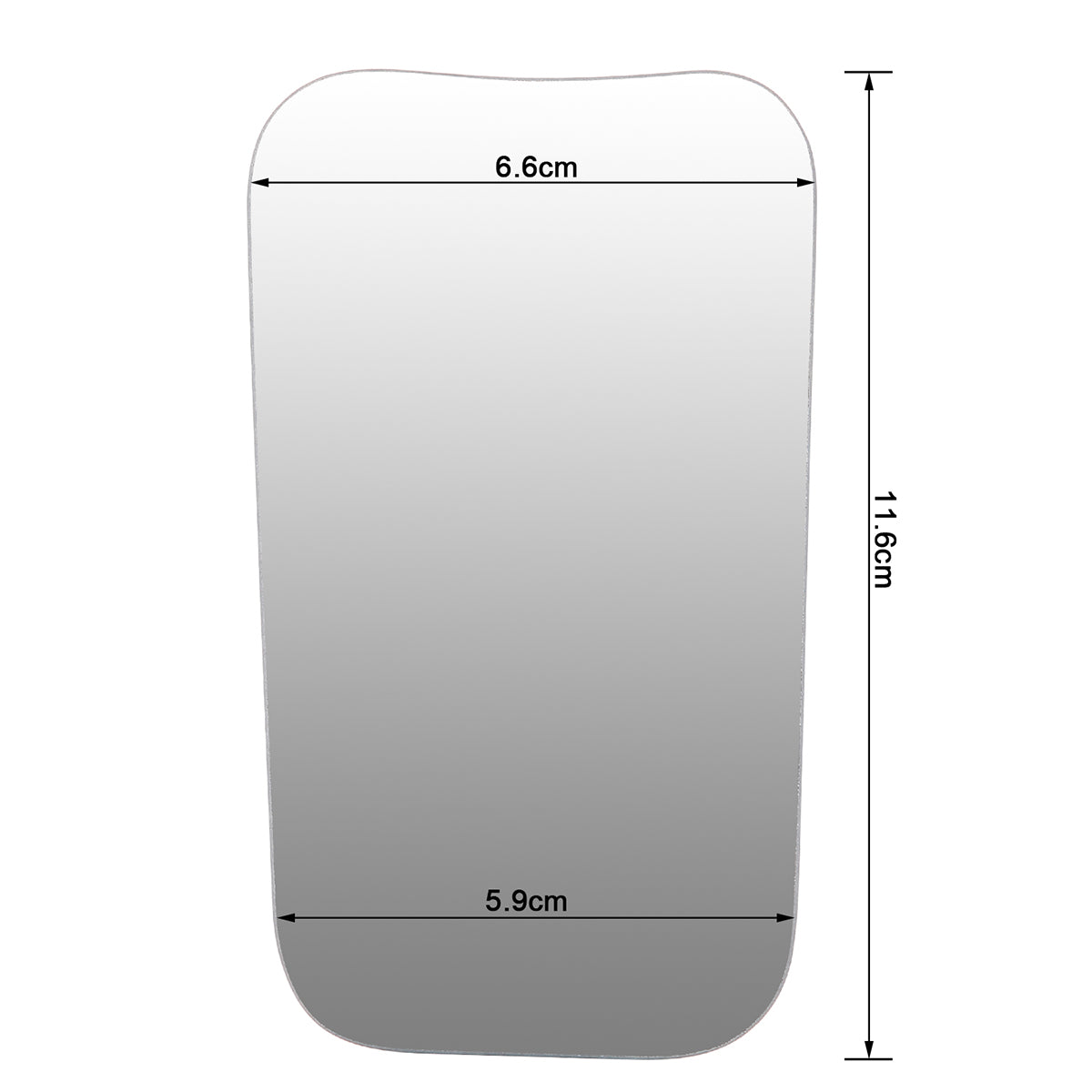 Dental Orthodontic Mirror Photography Double-Sided Glass Intraoral Photo Reflector 5pcs/Box