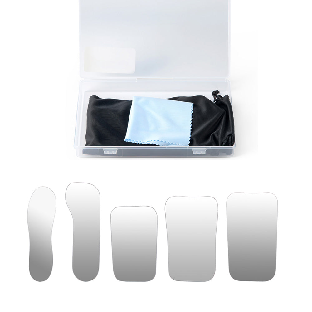 Dental Orthodontic Mirror Photography Double-Sided Glass Intraoral Photo Reflector 5pcs/Box