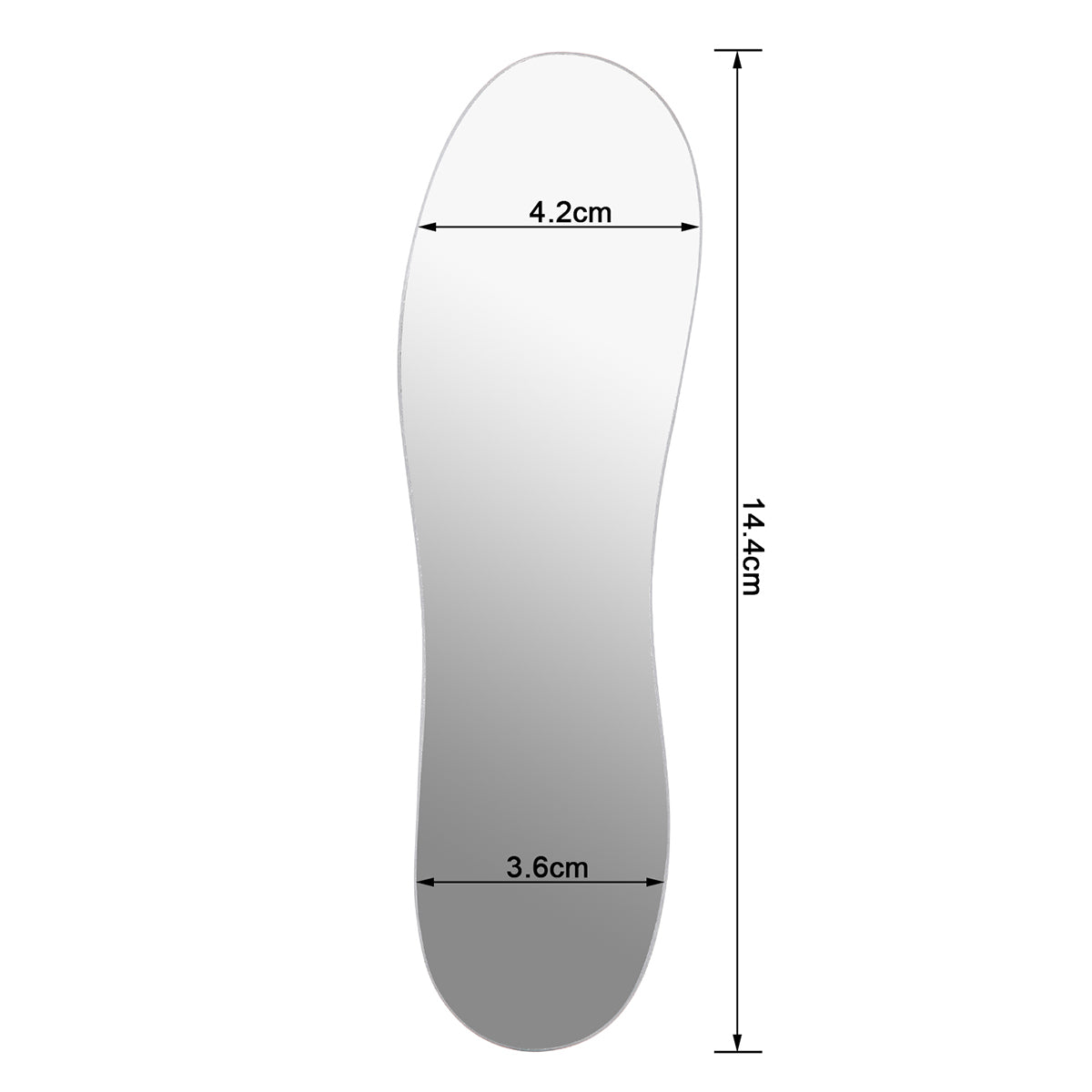 Dental Orthodontic Mirror Photography Double-Sided Glass Intraoral Photo Reflector 5pcs/Box