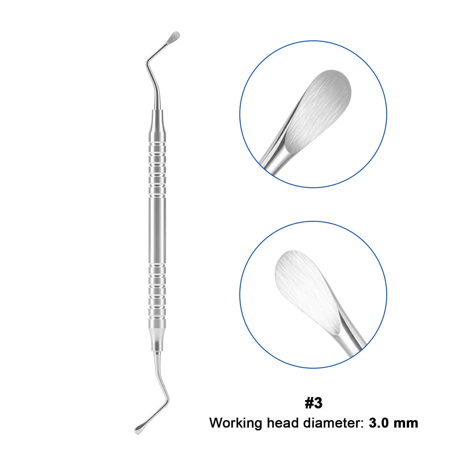 Dental Spoon Excavator Alveolar Socket Curette Surgical Instruments - azdentall.com