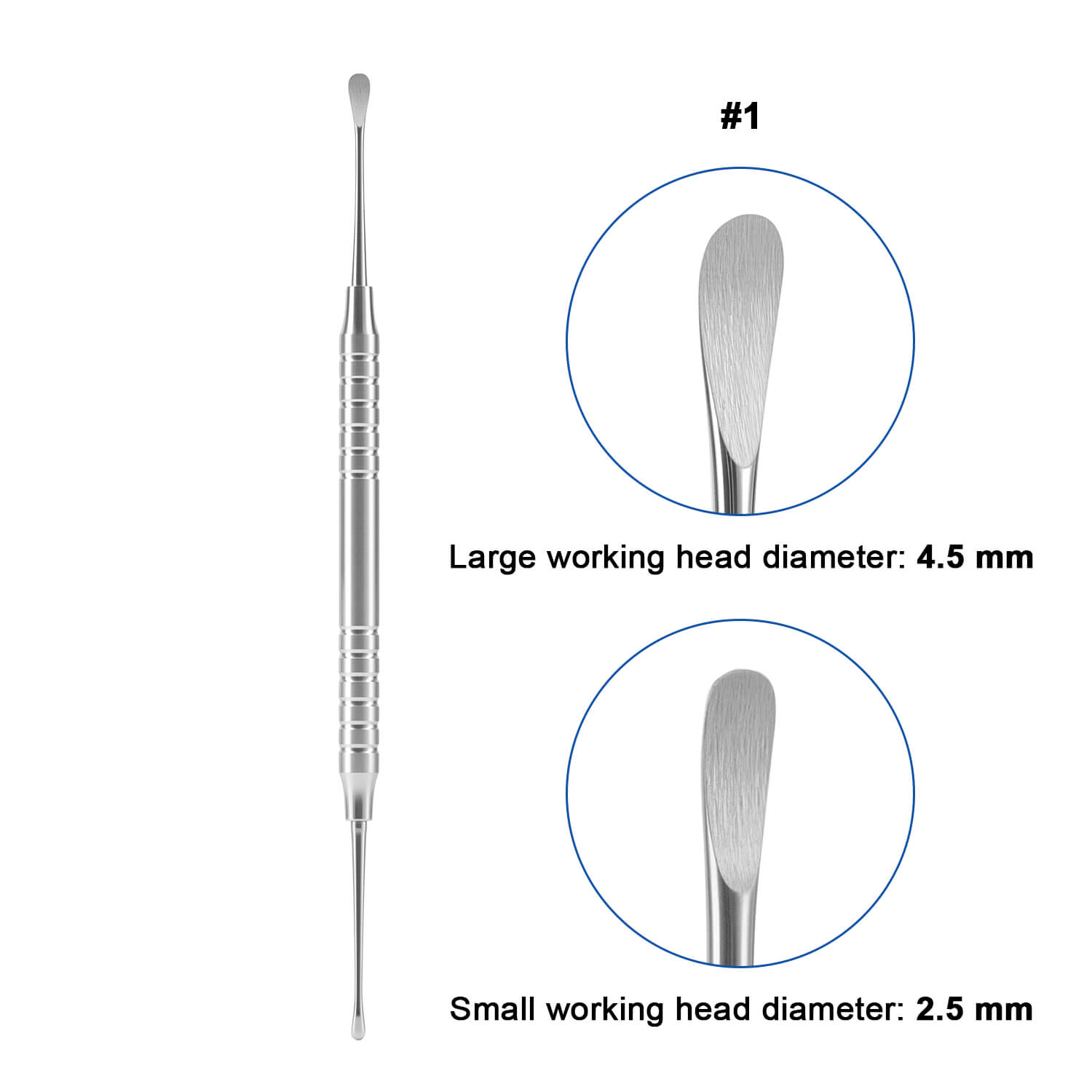 Dental Spoon Excavator Alveolar Socket Curette Surgical Instruments - azdentall.com