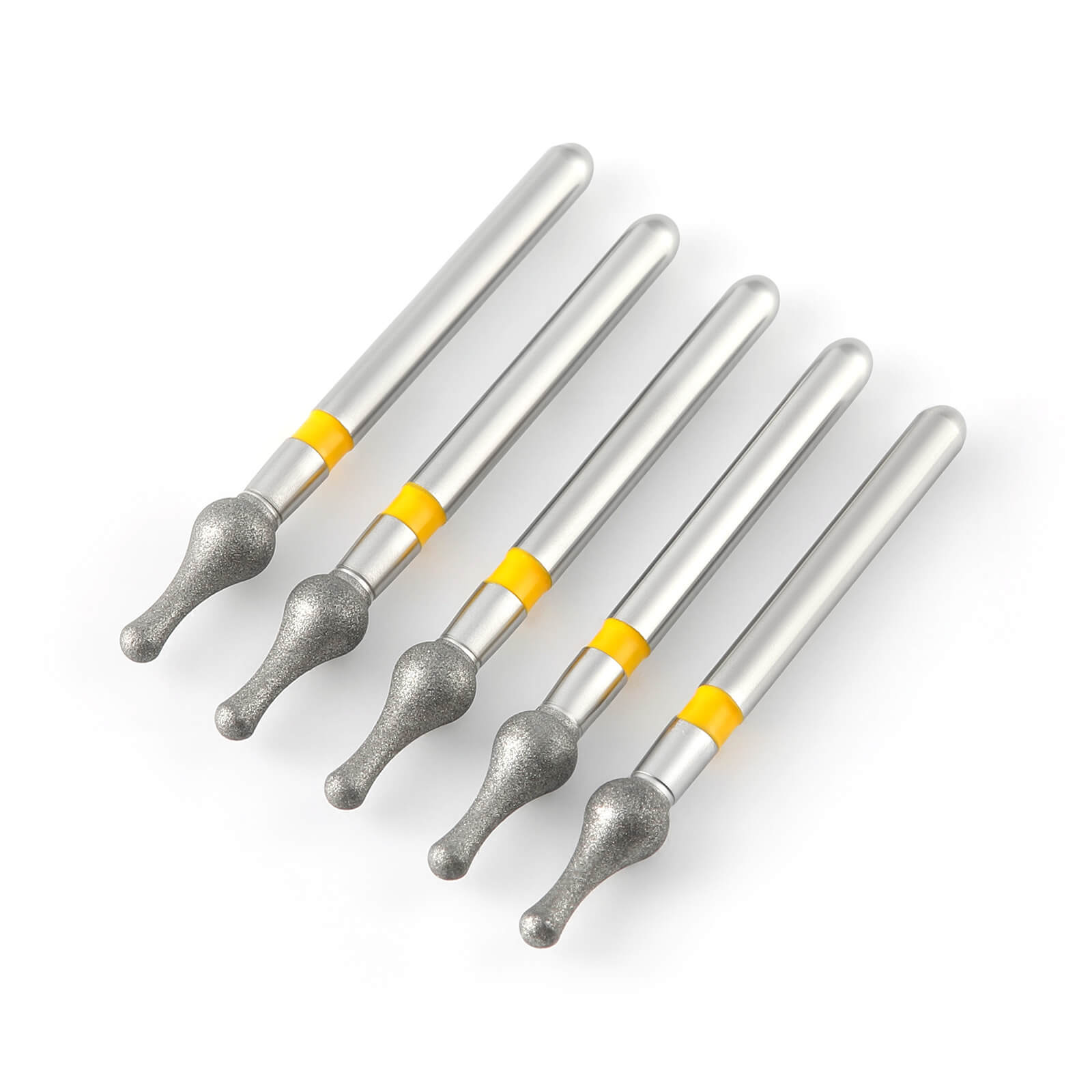 AZDENT Dental Diamond Bur Grit Fine/Extra Fine/Medium 5pcs/Box - azdentall.com