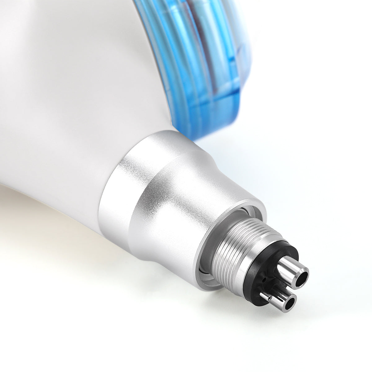 AZDENT Dental Air Polisher Prophy Teeth Whitening A1 Detachable 360° Rotating Handpiece 4 Holes Light Blue - azdentall.com