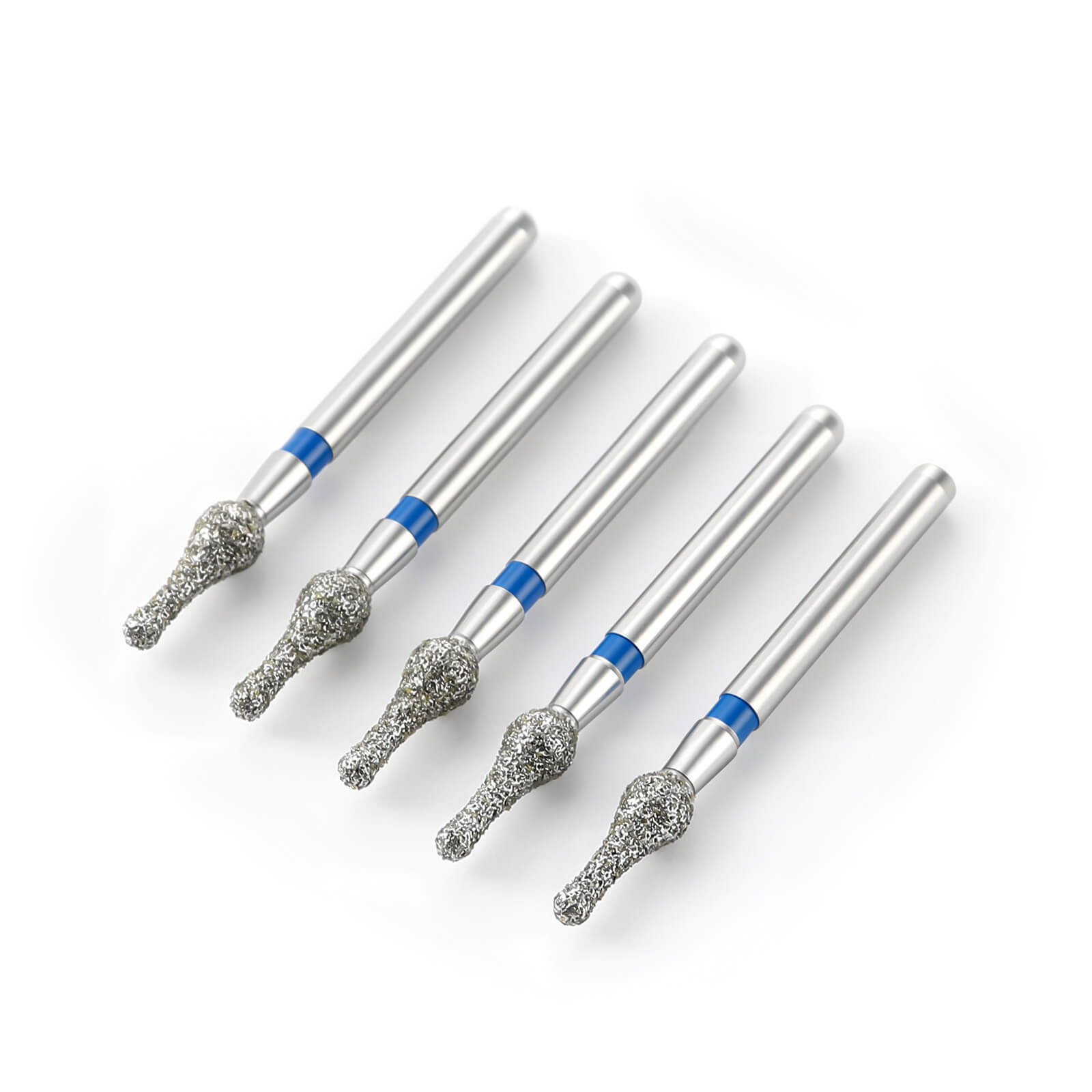 AZDENT Dental Diamond Bur Grit Fine/Extra Fine/Medium 5pcs/Box - azdentall.com