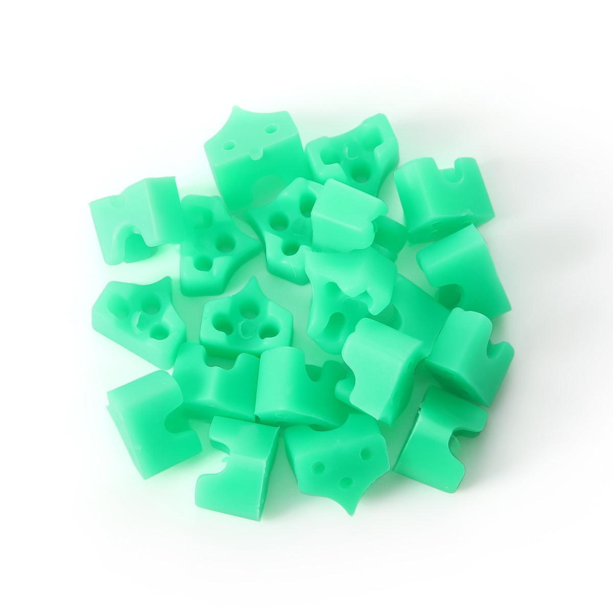 Dental Sectional Contoured Metal Matrices Matrix Ring With 40Pcs Silicone Delta Wedges 100Pcs/Box