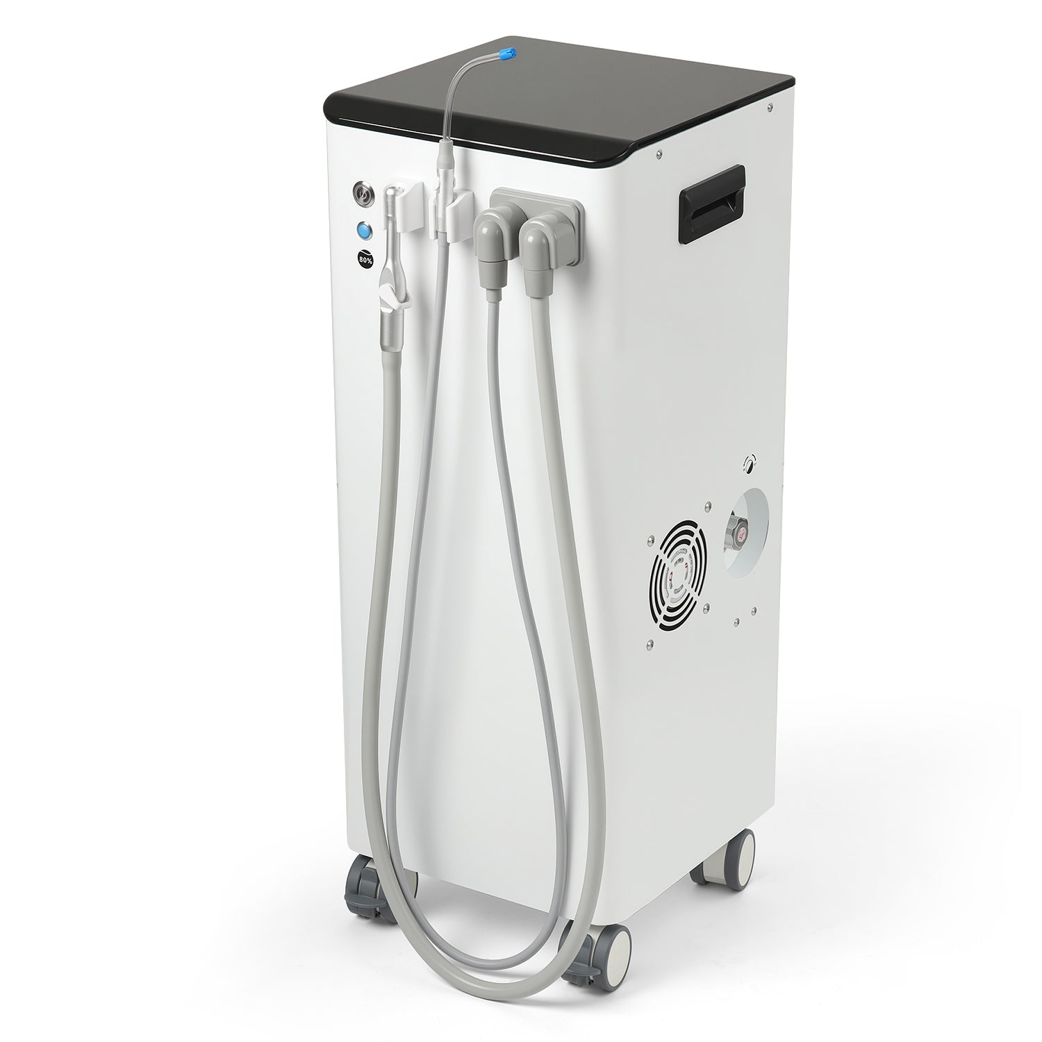 Dental 400W Mobile Vacuum Suction Unit Systems High Suction Pump GSM-400 PLUS - azdentall.com