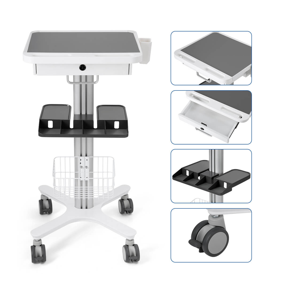 Dental Multi-Function Trolley Cart RC-1 Standard Model – AZDENT