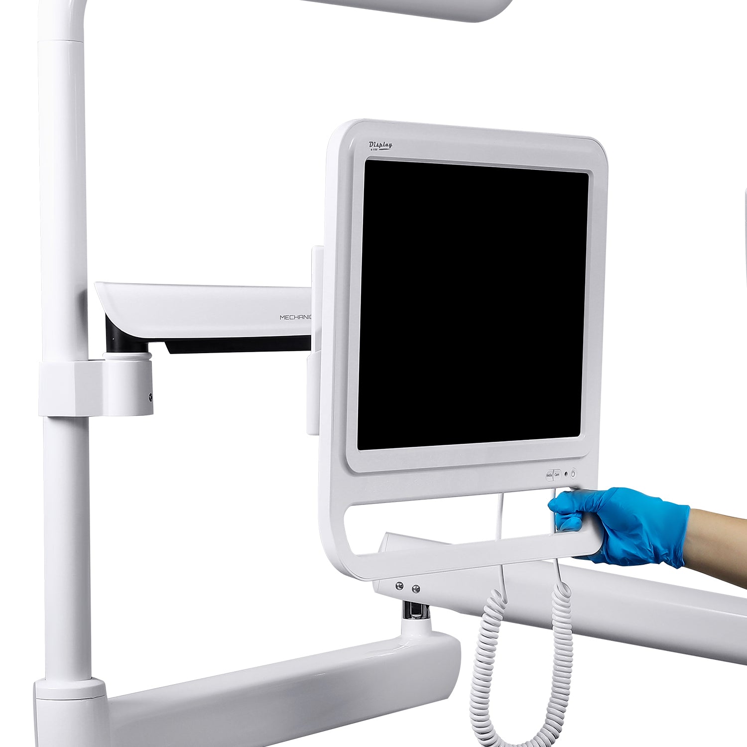 Dental 17 Inch Monitor Intraoral Camera With Adjustable Stand Multiple AV Input Ports Wi-Fi QR Transfer Single/Quad Display - azdentall.com