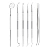 Dental Cleaning Tool Set Stainless Steel 6pcs/Set - azdentall.com