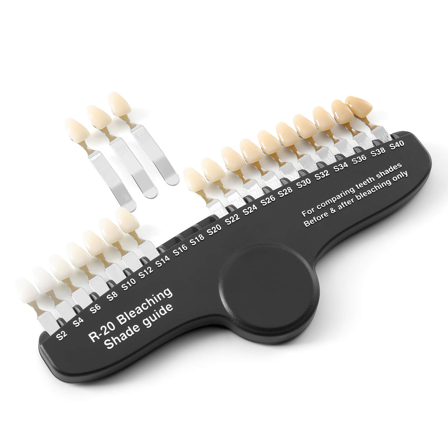 Dental Bleaching Shade Guide Tooth Whitening Shade Chart 20/25