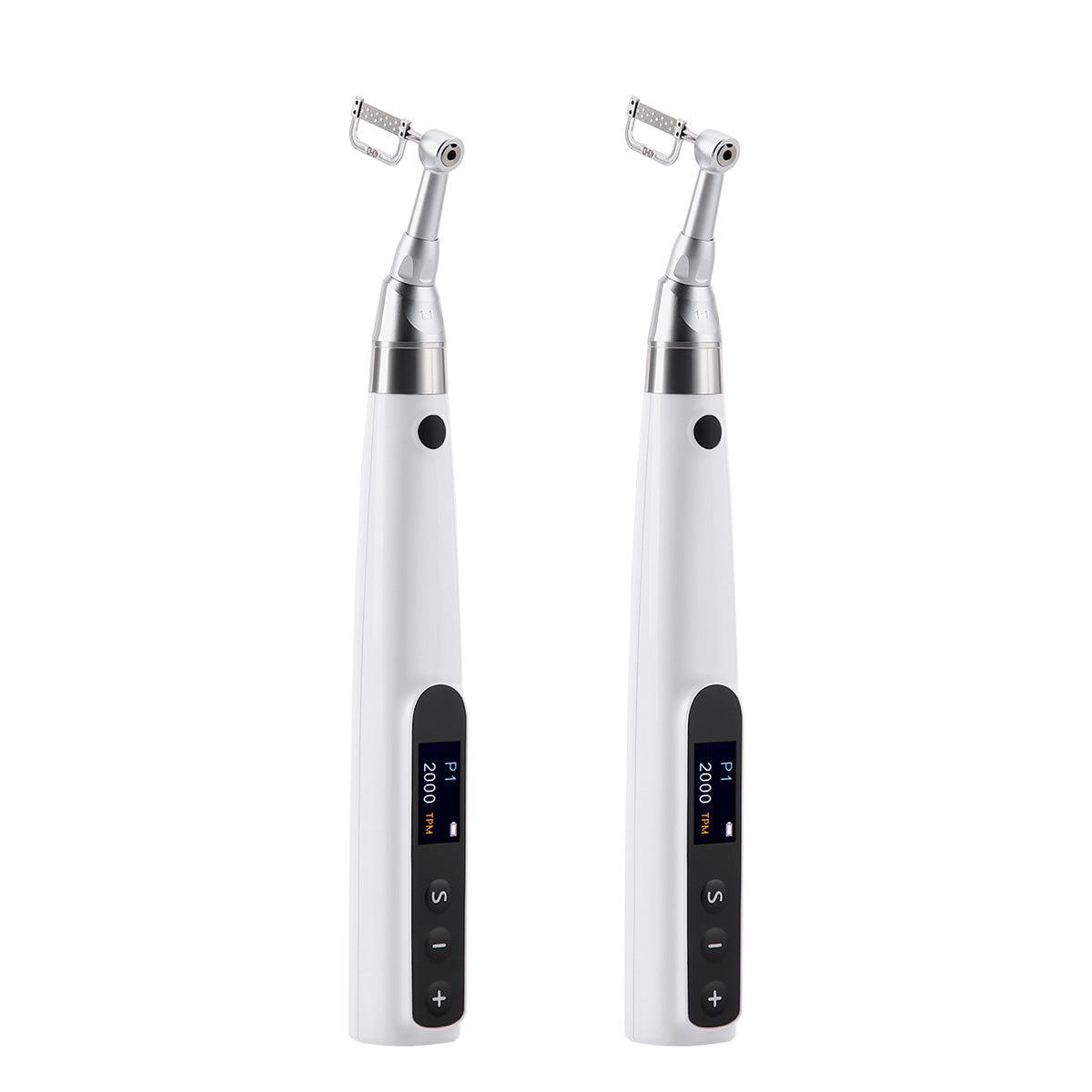 2 Pcs Dental Wireless Electric Orthodontic Handpiece Interproximal System Prophy Motor & 5pcs Strips - azdentall.com