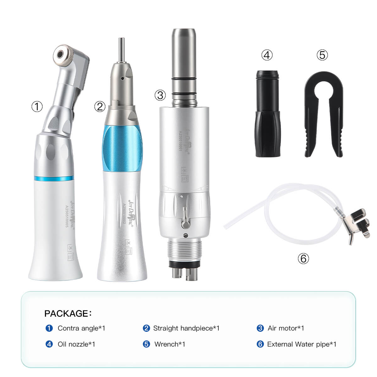 Dental Low Speed Handpiece Latch Contra Angle Kit 2/4 Hole