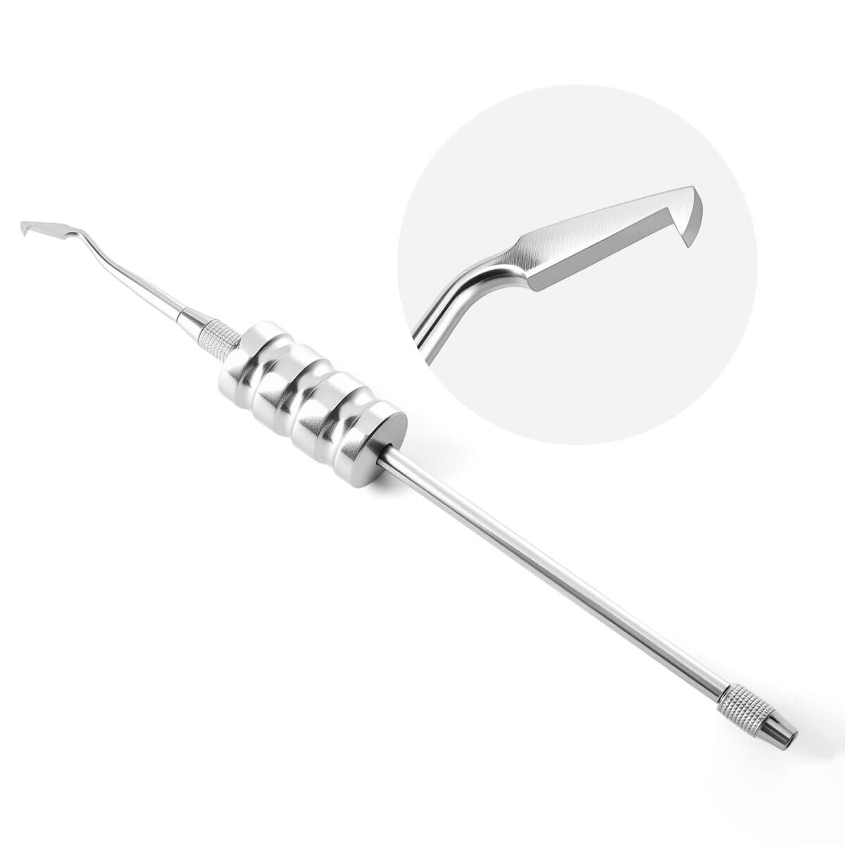 Dental Stainless Steel Manual Crown Remover Kit with 3 Attachments Tips - azdentall.com