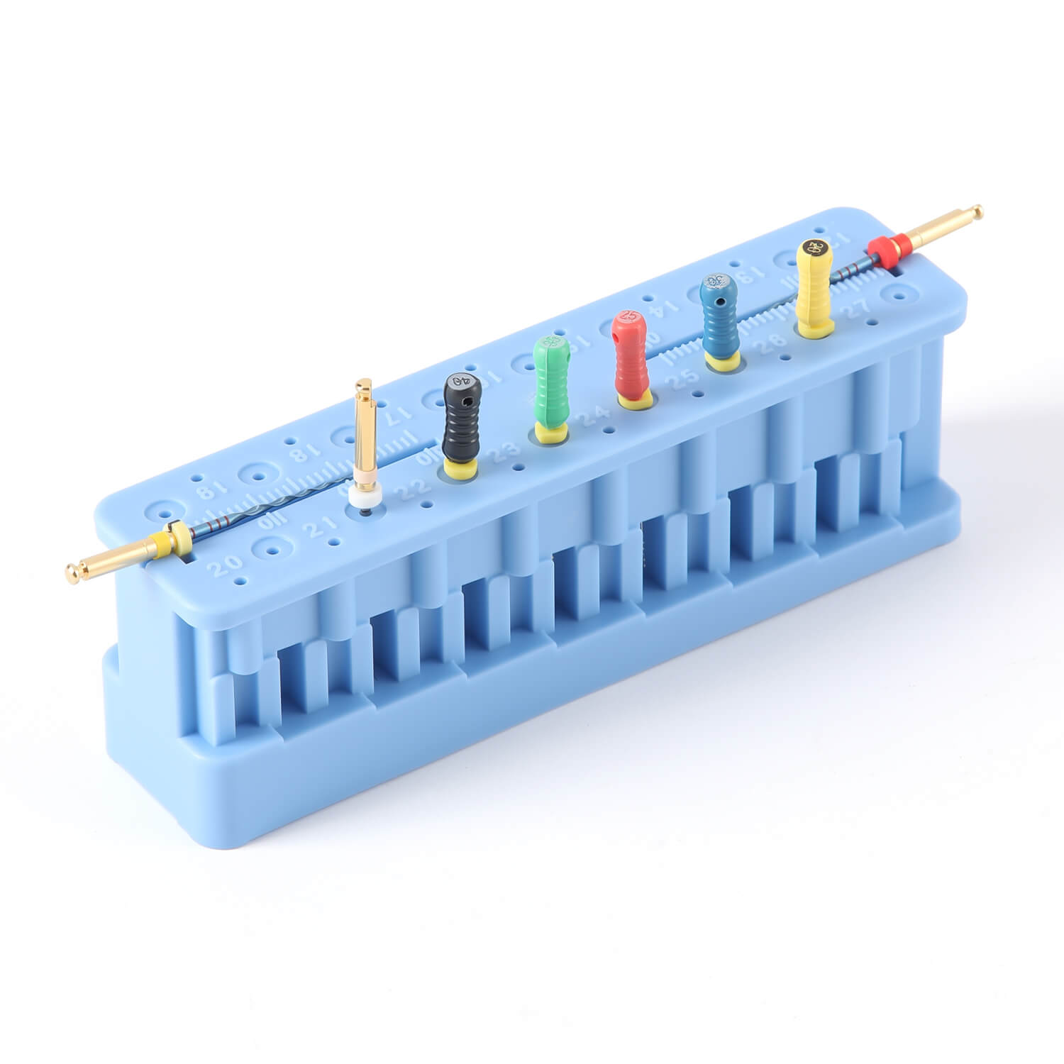 Dental Endo File Holder w/ Measuring Ruler Autoclavable - azdentall.com