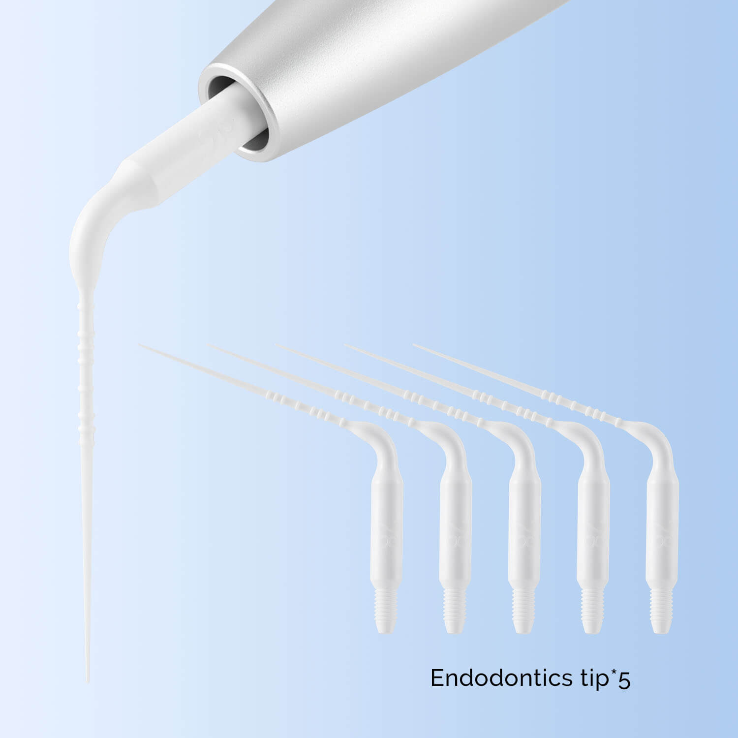 Dental Air Scaler Handpiece Activation Irrigation Perio Scaling With 5pcs Endo Plastic Tips 2/4 Holes - azdentall.com