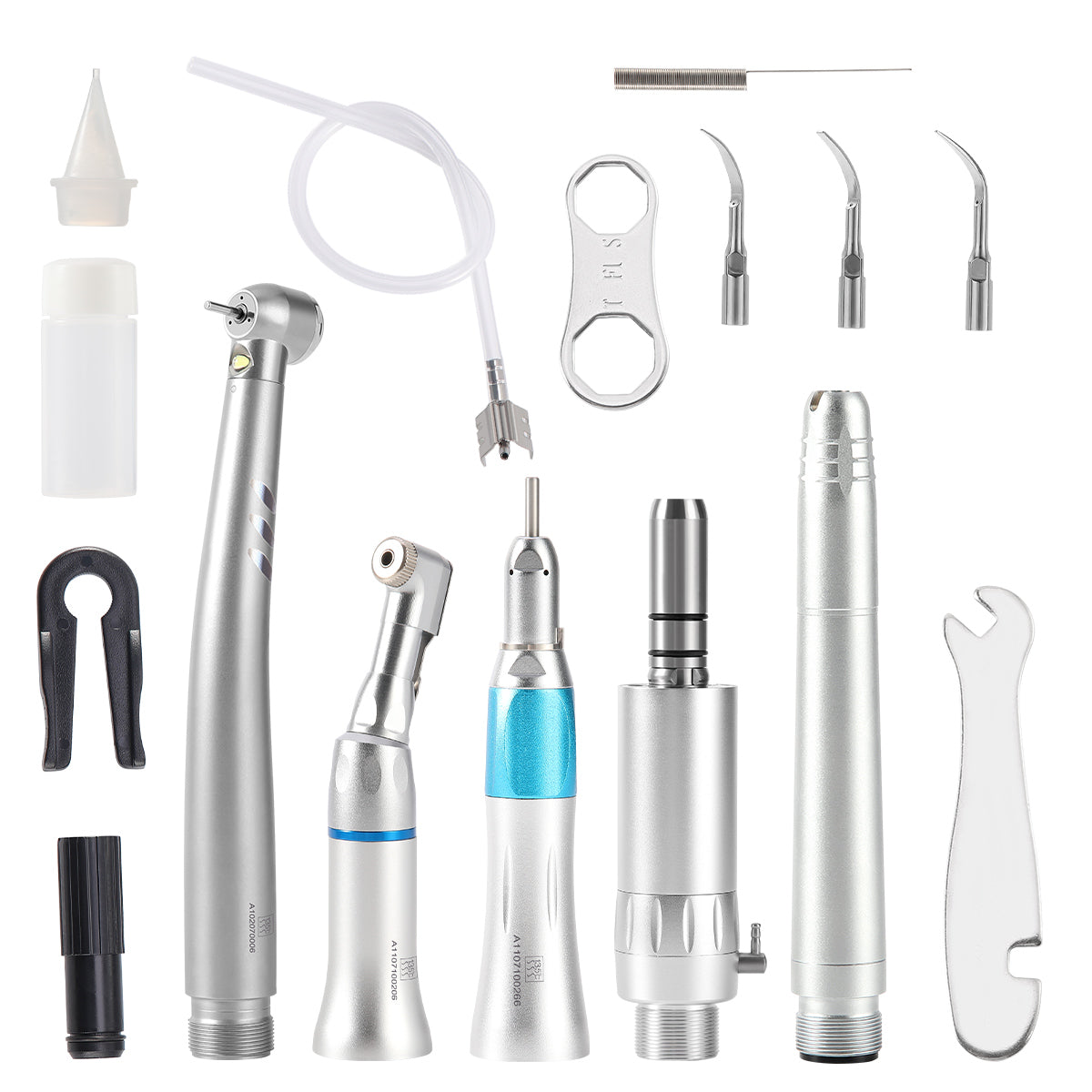 Dental High and Low Speed Handpiece Air Scaler Kit 4 Hole - azdentall.com