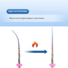 Dental Engine Rotary Files Endo NiTi Thermal Activation Rainbow Files 25mm 6pcs/Pack - azdentall.com