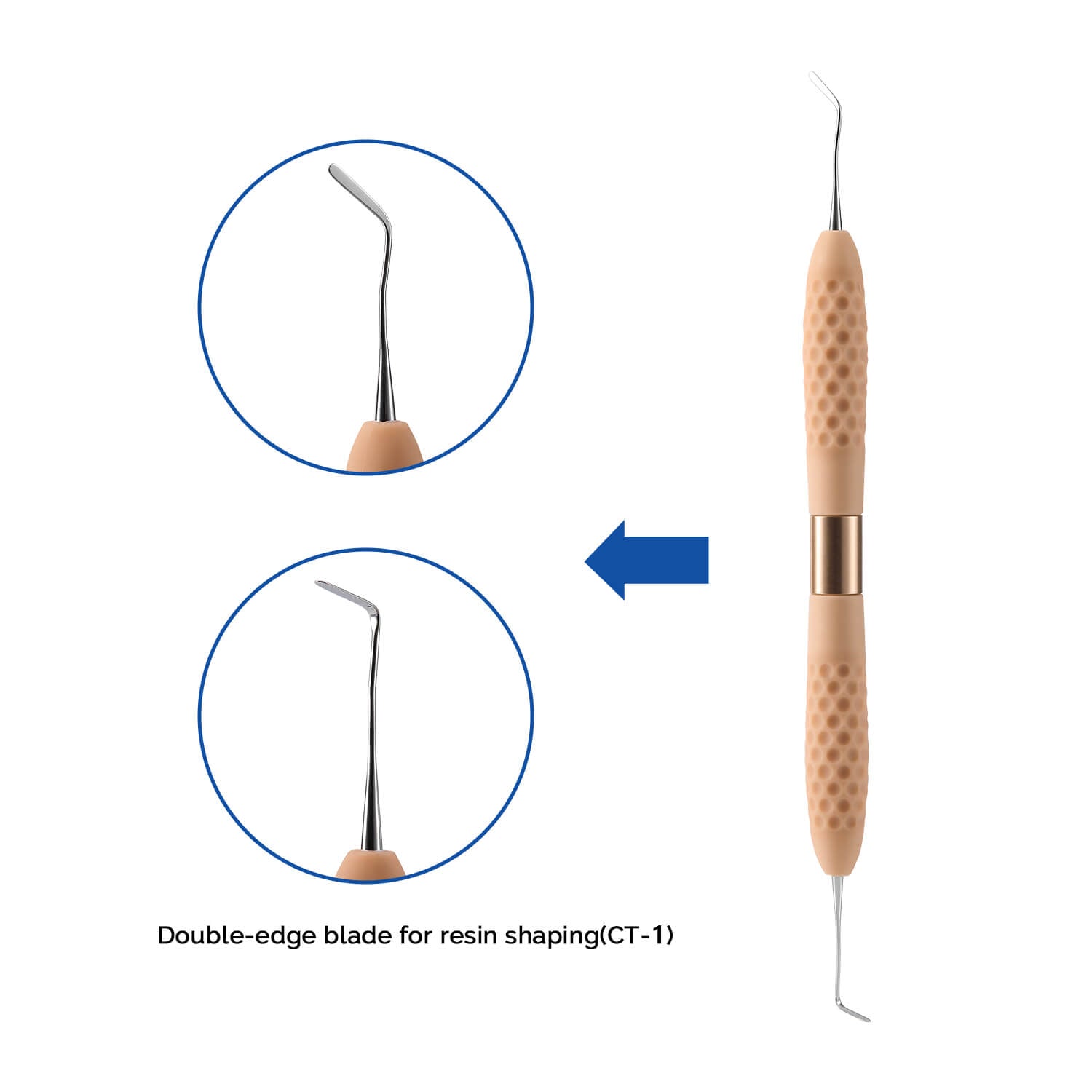 Dental Resin Plugger Aesthetic Resin Restoration Filling Instrument Kit CT1-CT7 - azdentall.com