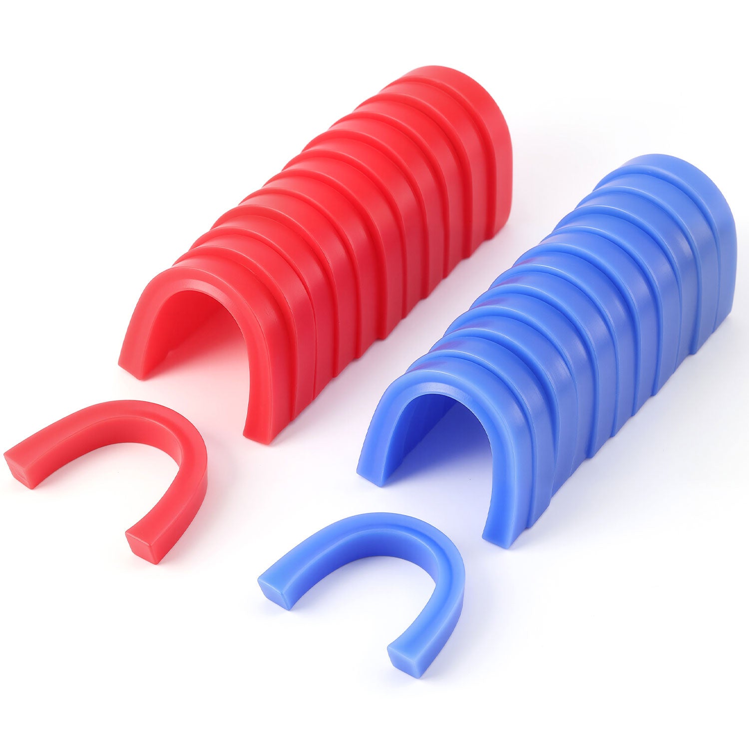 Dental Occlusal Rim Wax U Shaped Bite Block Impression Tray Wax Rim Hard/Soft 12pcs/Box - azdentall.com